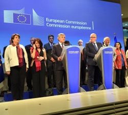 Reunión de Grandes Maestros de la Masonería con el vice-presidente de la Unión Europea