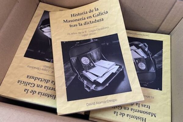 Ya disponible el libro «Historia de la Masonería en Galicia»