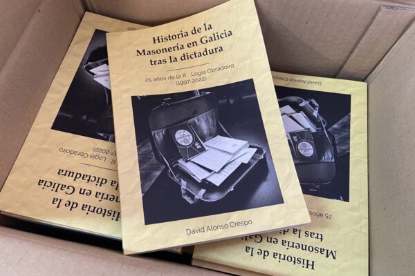 Ya disponible el libro “Historia de la Masonería en Galicia”